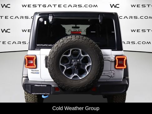 Used 2023 Jeep Wrangler Unlimited Rubicon 4xe w/ Cold Weather Group AWD/4WD image 4