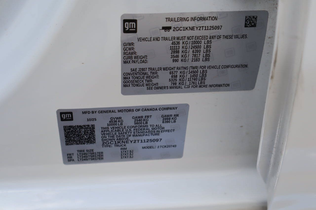 Used 2026 Chevrolet Silverado 2500 LT AWD/4WD image 28