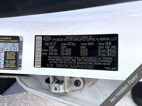 Used 2023 Hyundai Tucson SE AWD/4WD image 24