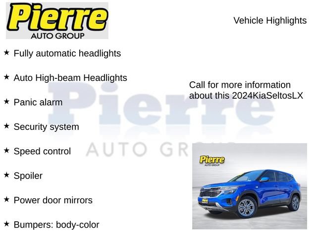 Used 2024 Kia Seltos LX AWD/4WD image 14