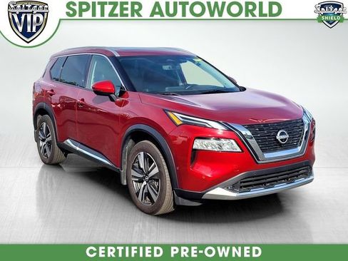 Used 2022 Nissan Rogue Platinum w/ Head-Up Display Package AWD/4WD image 1