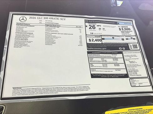 New 2026 Mercedes-Benz GLC 300 4MATIC image 18