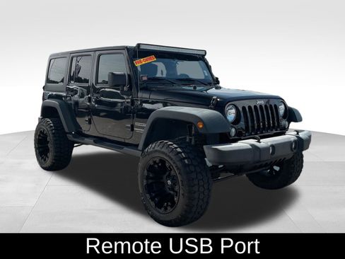 Used 2017 Jeep Wrangler Unlimited Sport w/ Quick Order Package 24S AWD/4WD image 3