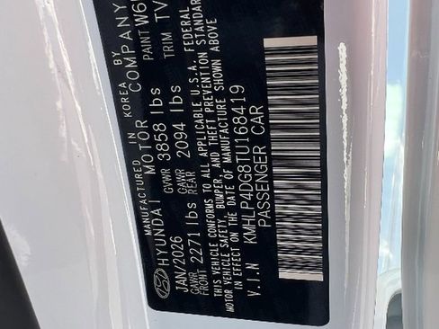 New 2026 Hyundai Elantra Limited image 31