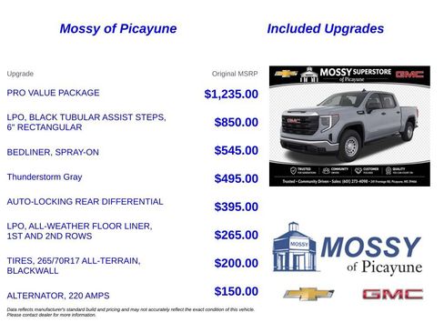 Used 2025 GMC Sierra 1500 Pro w/ Pro Value Package AWD/4WD image 7
