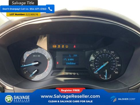 Used 2017 Ford Fusion S FWD image 12