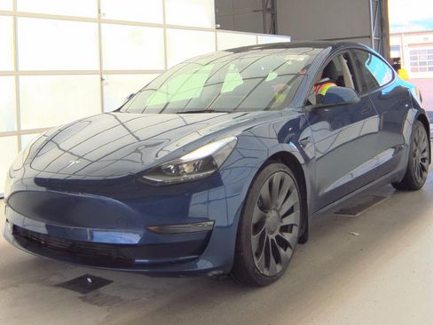 Used 2023 Tesla Model 3 Performance AWD/4WD image 1