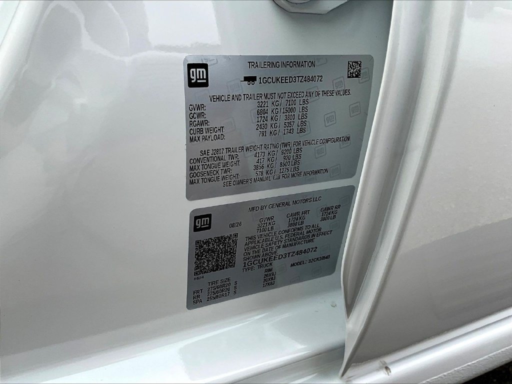 New 2026 Chevrolet Silverado 1500 RST AWD/4WD image 22