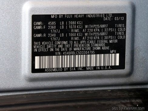 Used 2013 Subaru Outback 2.5i Limited AWD/4WD image 38