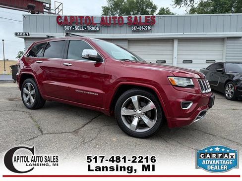 Used 2015 Jeep Grand Cherokee Overland w/ Advanced Technology Group image 1