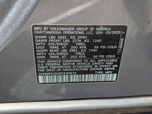 Used 2023 Volkswagen Atlas SE FWD image 34