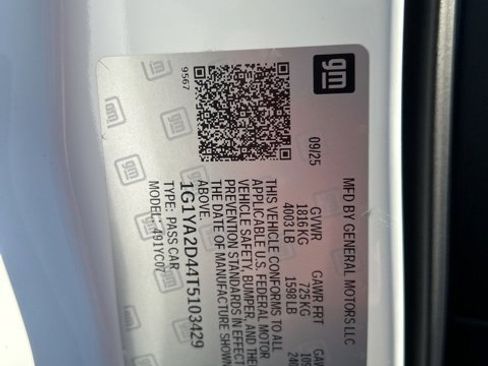 Certified 2026 Chevrolet Corvette Stingray Coupe image 37