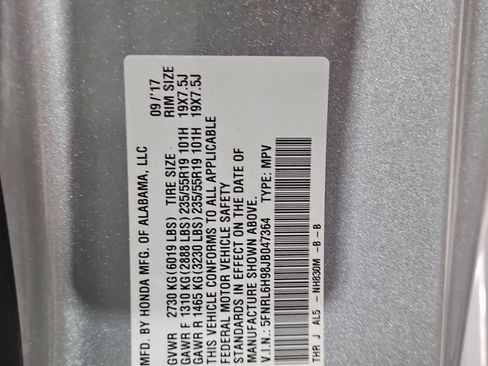 Used 2018 Honda Odyssey Elite image 30