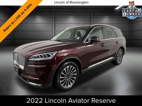Certified 2022 Lincoln Aviator Reserve w/ Elements Package Plus image 1