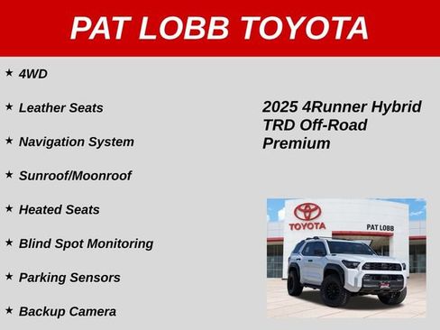 Used 2025 Toyota 4Runner TRD Off-Road Premium AWD/4WD image 40