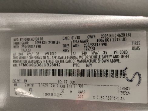 Used 2018 Ford Escape SE image 33