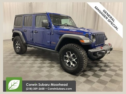 Used 2019 Jeep Wrangler Unlimited Rubicon AWD/4WD image 1