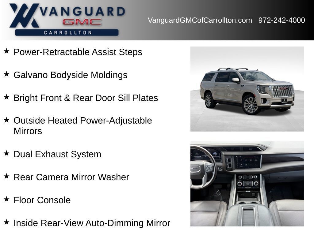 Used 2022 GMC Yukon XL Denali w/ Denali Premium Package AWD/4WD image 24