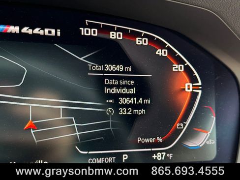 Used 2021 BMW M440i Convertible w/ Premium Package RWD image 32