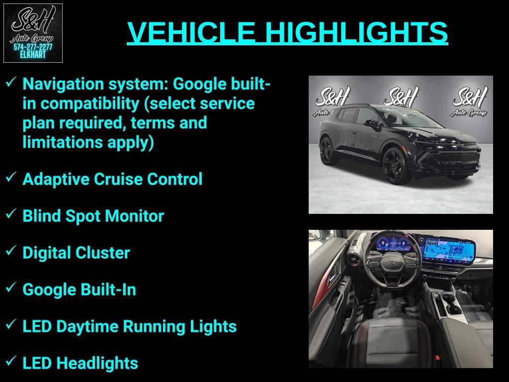 Used 2024 Chevrolet Equinox EV RS FWD image 3