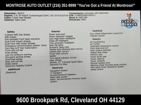 Used 2022 Volvo XC60 T8 R-Design w/ Advanced Package image 60