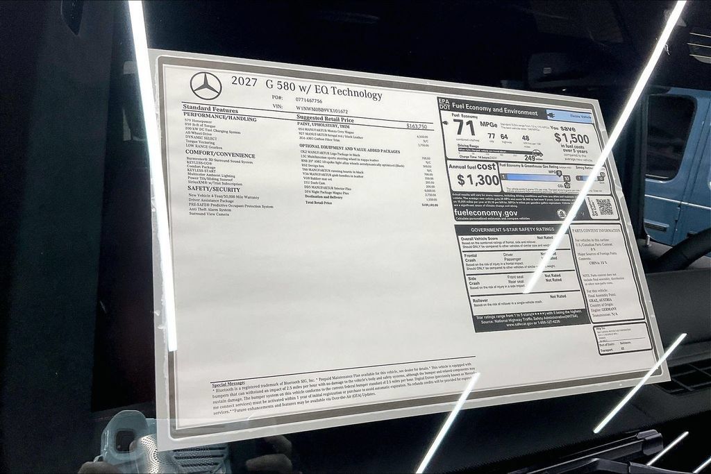 New 2027 Mercedes-Benz G 580 e image 13