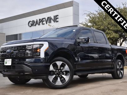 Certified 2022 Ford F150 Lightning Platinum