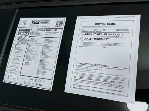 Used 2021 Ford Explorer ST w/ Equipment Group 401A AWD/4WD image 12