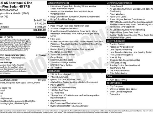 Used 2024 Audi A5 2.0T Premium Plus w/ Premium Plus image 3