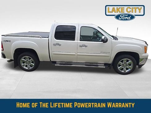 Used 2012 GMC Sierra 1500 SLT w/ SLT White Diamond Edition AWD/4WD image 3