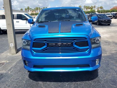 Used 2018 RAM 1500 Sport w/ Hydro Blue Sport Package RWD image 2