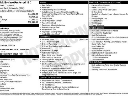 New 2026 Buick Enclave Preferred image 28