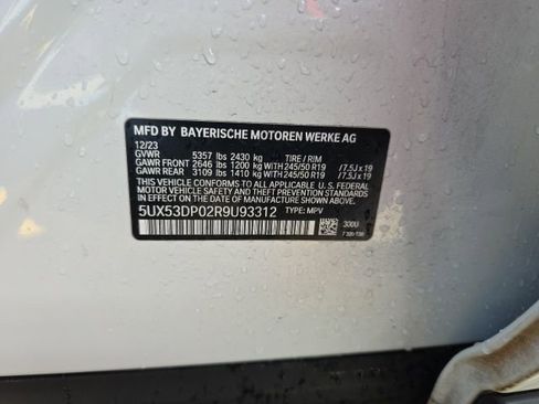 Used 2024 BMW X3 xDrive30i w/ Convenience Package AWD/4WD image 31