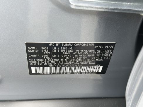 Used 2025 Subaru Outback Wilderness w/ Wilderness Package AWD/4WD image 33