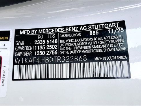 New 2026 Mercedes-Benz C 300 4MATIC Sedan image 12