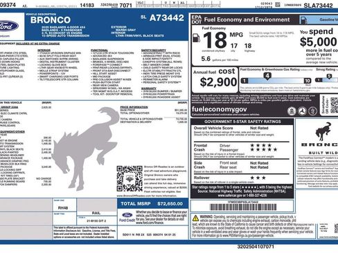 Used 2025 Ford Bronco Badlands AWD/4WD image 27