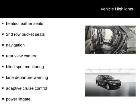 Certified 2024 Ford Explorer XLT w/ Equipment Group 202A AWD/4WD image 10