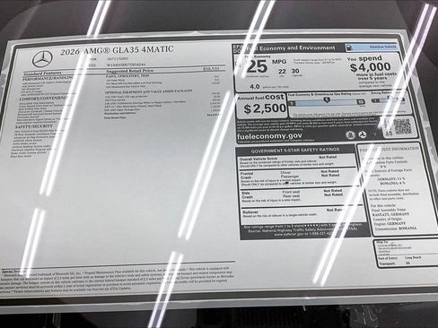 New 2026 Mercedes-Benz GLA 35 AMG 4MATIC image 17