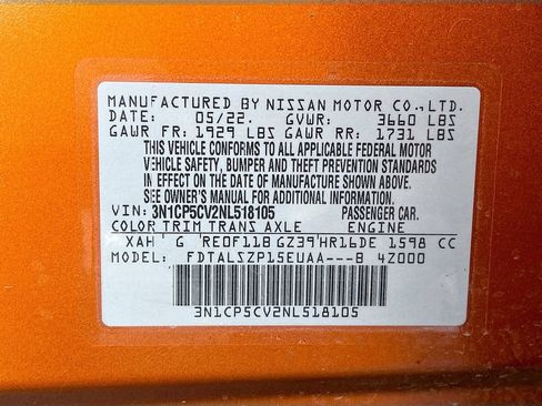 Used 2022 Nissan Kicks SV FWD image 29