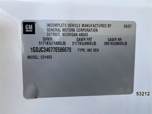 Used 2007 GMC Sierra 3500 W/T RWD image 13