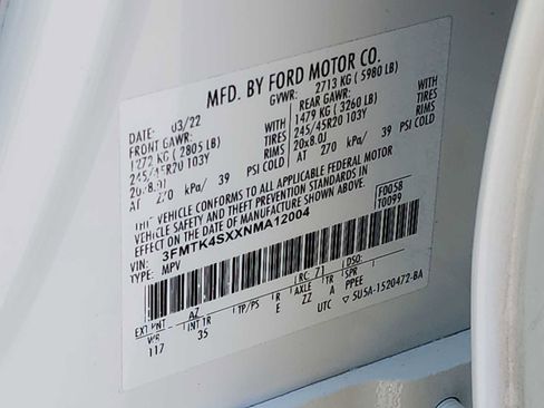 Used 2022 Ford Mustang Mach-E GT w/ GT Performance Edition AWD/4WD image 25