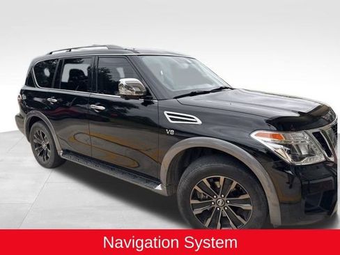 Used 2018 Nissan Armada Platinum w/ Captain Seat Package image 3