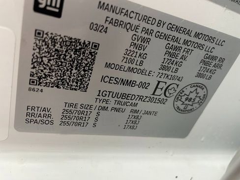 Used 2024 GMC Sierra 1500 SLE w/ Preferred Package image 26