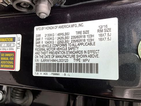 Used 2017 Honda CR-V EX-L image 34