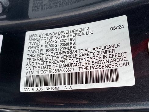 Used 2024 Honda Accord EX image 23