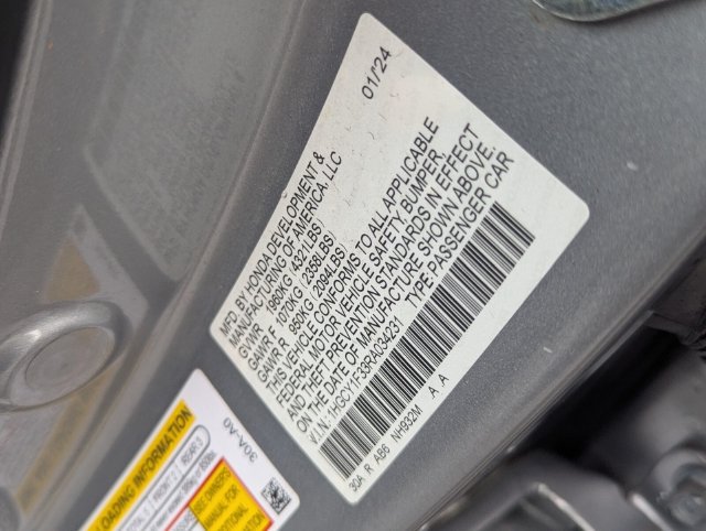 Certified 2024 Honda Accord EX image 33