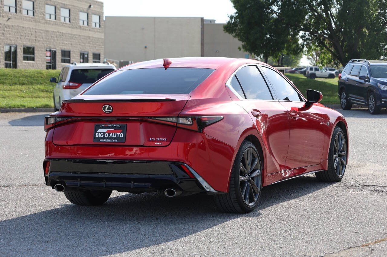 Used 2023 Lexus IS 350 F Sport w/ Memory Package AWD/4WD image 9