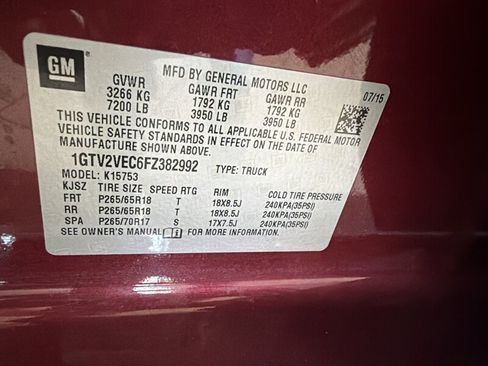 Used 2015 GMC Sierra 1500 SLT AWD/4WD image 23