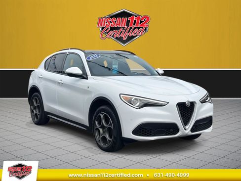 Used 2022 Alfa Romeo Stelvio Ti w/ Active Assist Plus Package AWD/4WD image 1