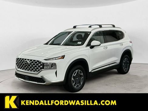 Used 2022 Hyundai Santa Fe Blue AWD/4WD image 1